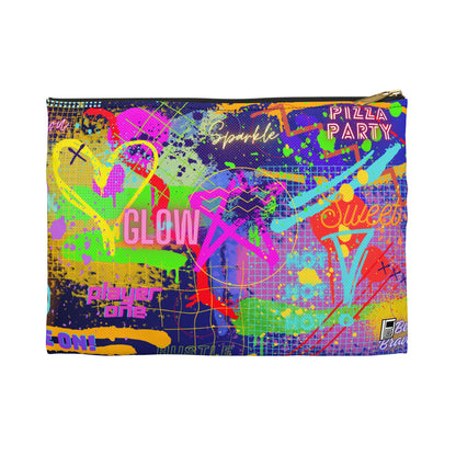 Make Up Bag - No. 232 - Pizza Party Graffiti