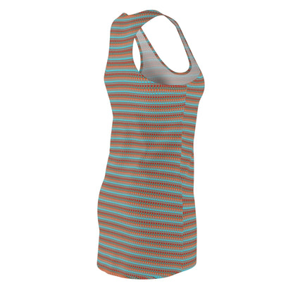 Women's Cut & Sew Racerback Dress - No. 133 - Dyslexic