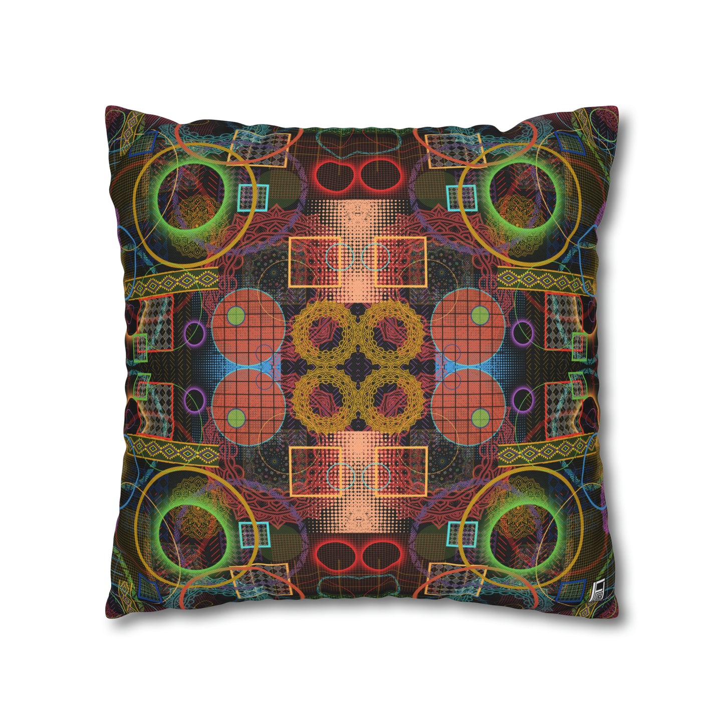 Cushion Pillow Case - No. 299 - Multicolour Abstract