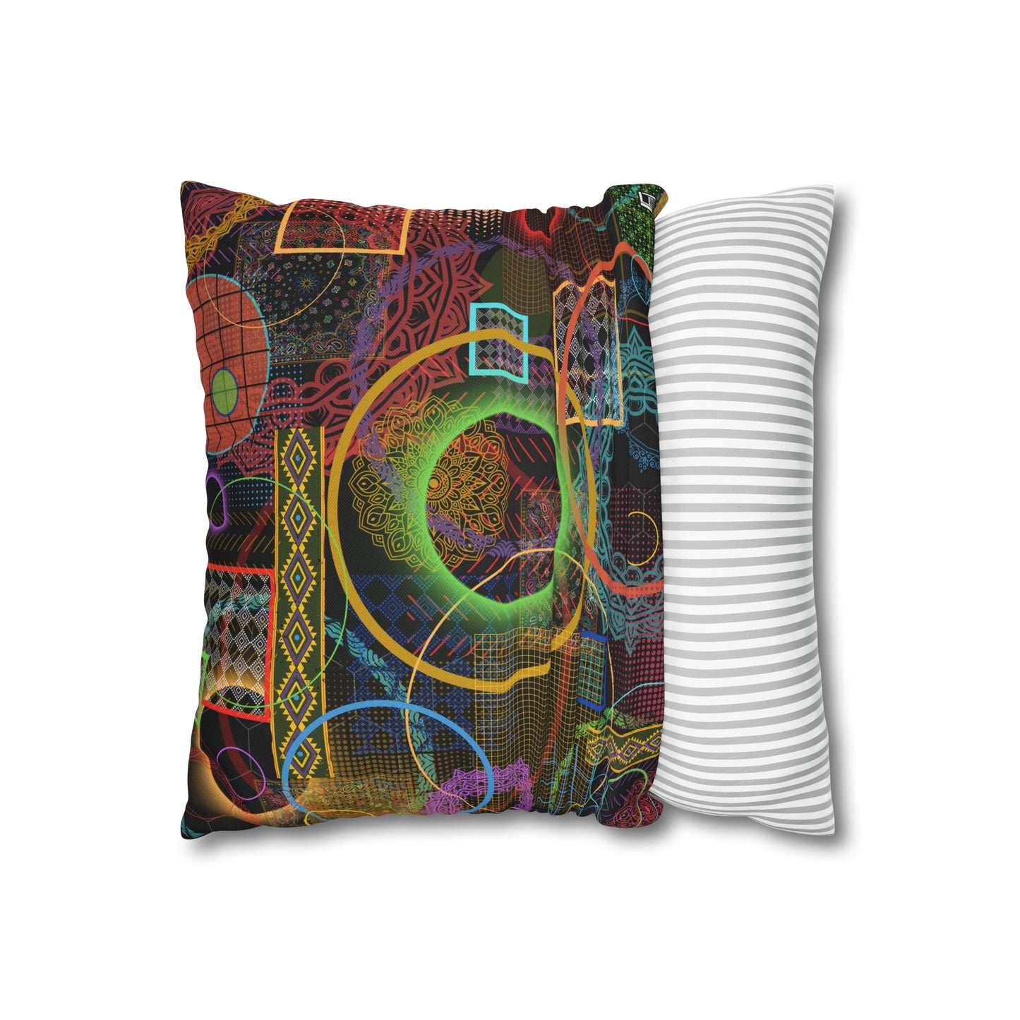 Cushion Pillow Case - No. 299 - Multicolour Abstract