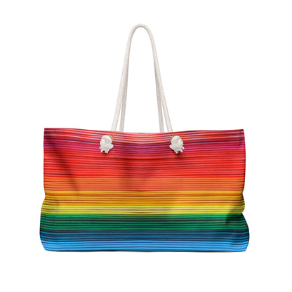 Weekender / Beach / Overnight Bag - No. 305 'Pride'2 - Rainbow