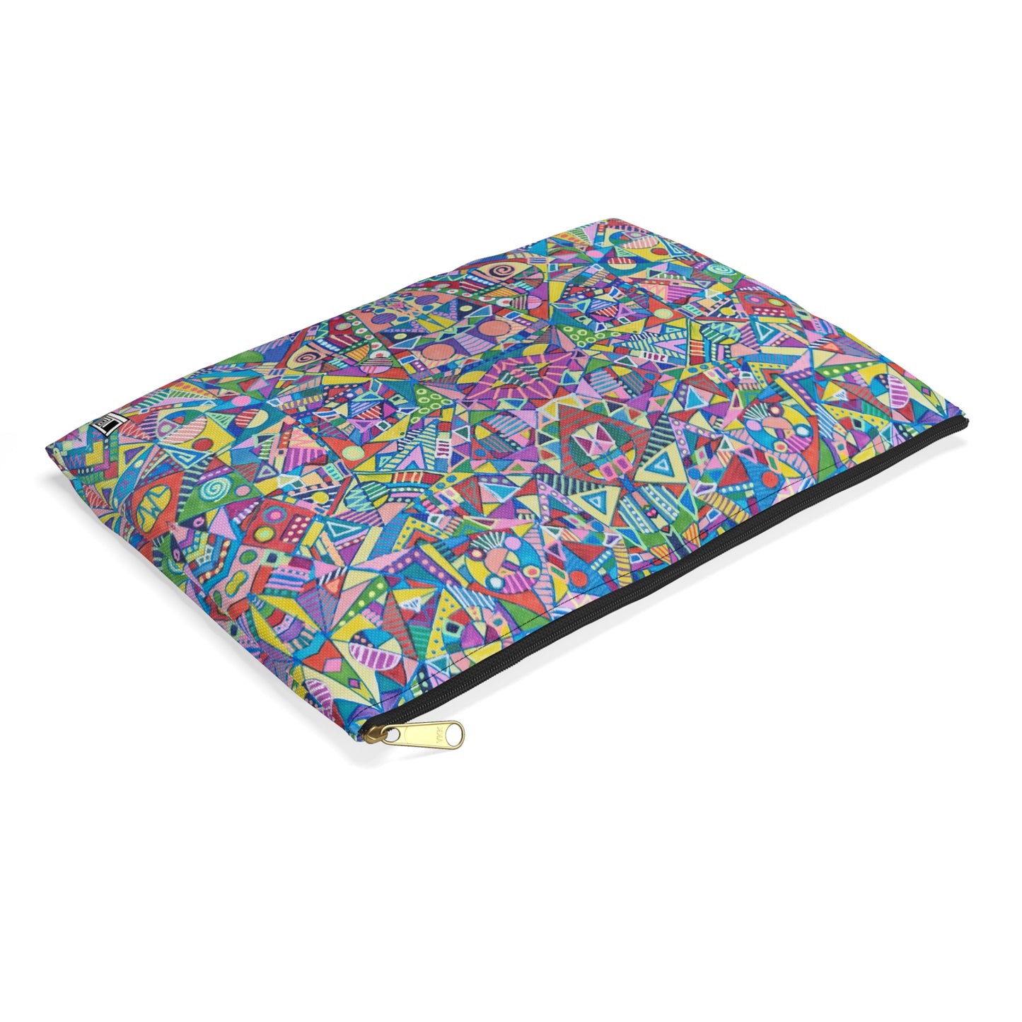Make Up Bag - No. 254 - Multicoloured Abstract
