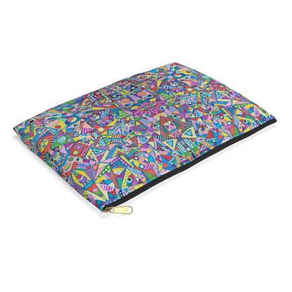 Make Up Bag - No. 254 - Multicoloured Abstract