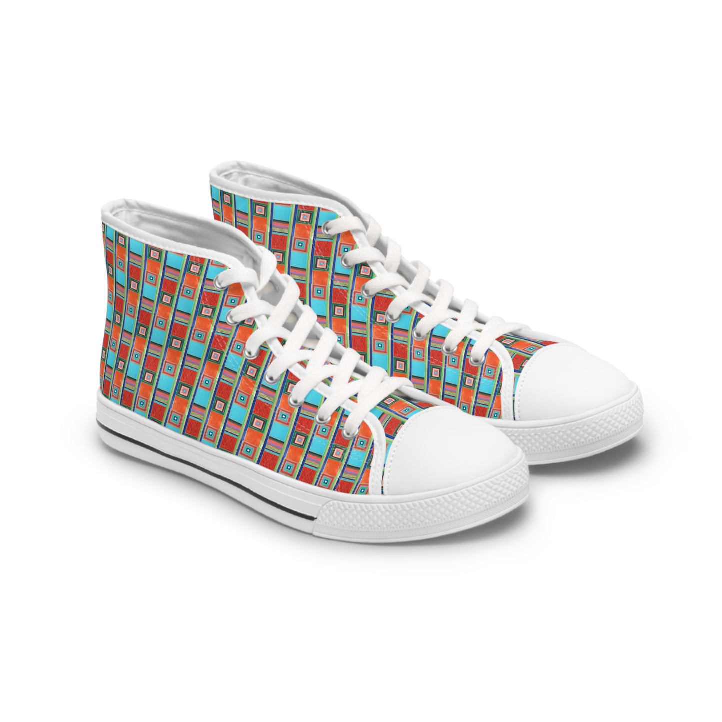 Women's High Top Sneakers - No. 133 - Dyslexic