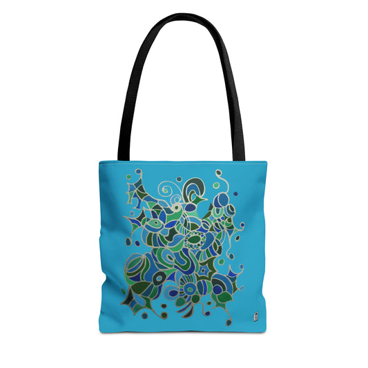 Tote Bag  - No.146 A 'Bird of Paradise' -  By Irish Artist Fiona de Lacy