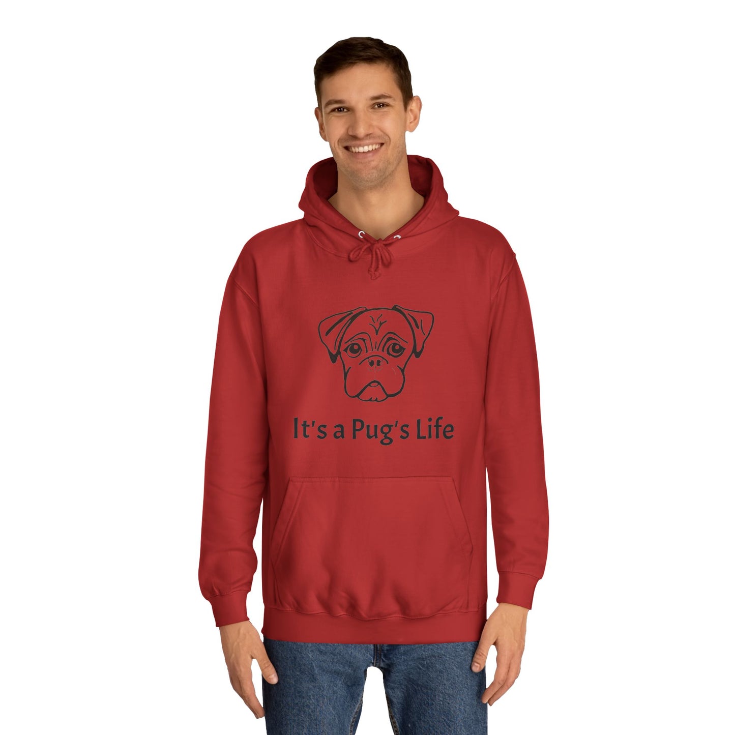 Unisex College Hoodie - PUG