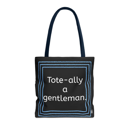 Tote Bag - No. X3 - Tote-ally a gentleman