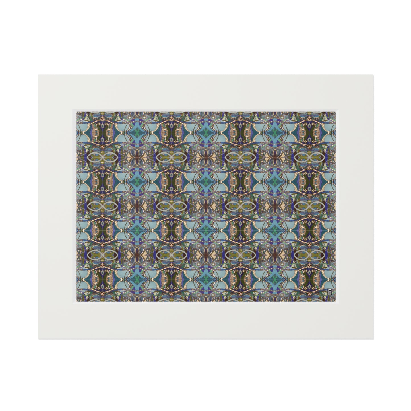 Fine Art Print (Cardboard Frame) - No. 219 - Crossroads Pattern