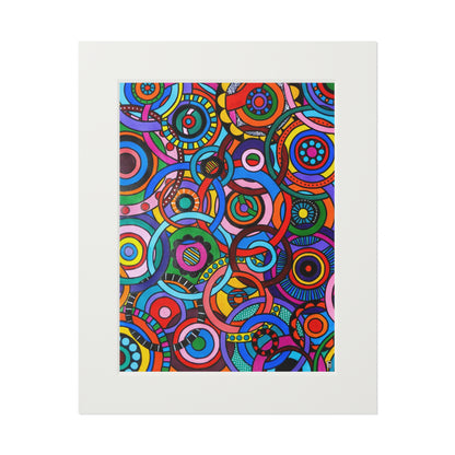 Fine Art Giclee Print (Cardboard Frame) - No. 221 - Interlinked