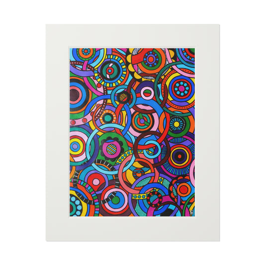 Fine Art Giclee Print (Cardboard Frame) - No. 221 - Interlinked