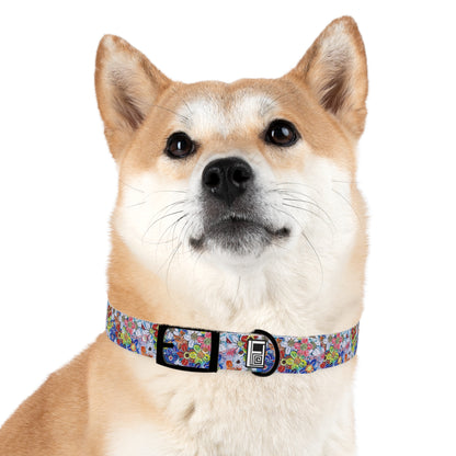 Dog Collar - No. 240 - Flowers