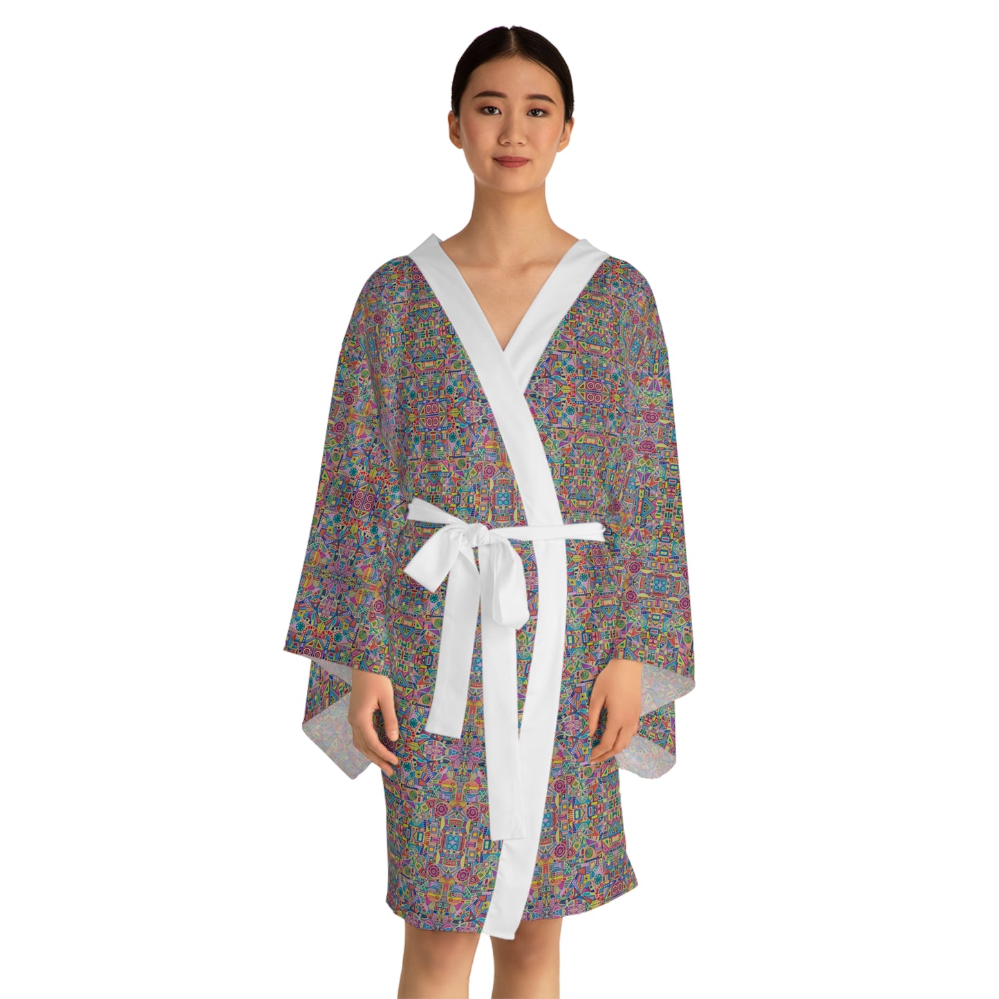 Long Sleeve Kimono Robe  - No. 258