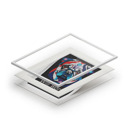 Fine Art Print (Cardboard Frame) - Pug