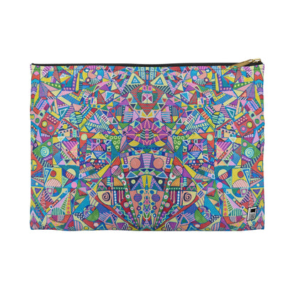 Make Up Bag - No. 254 - Multicoloured Abstract