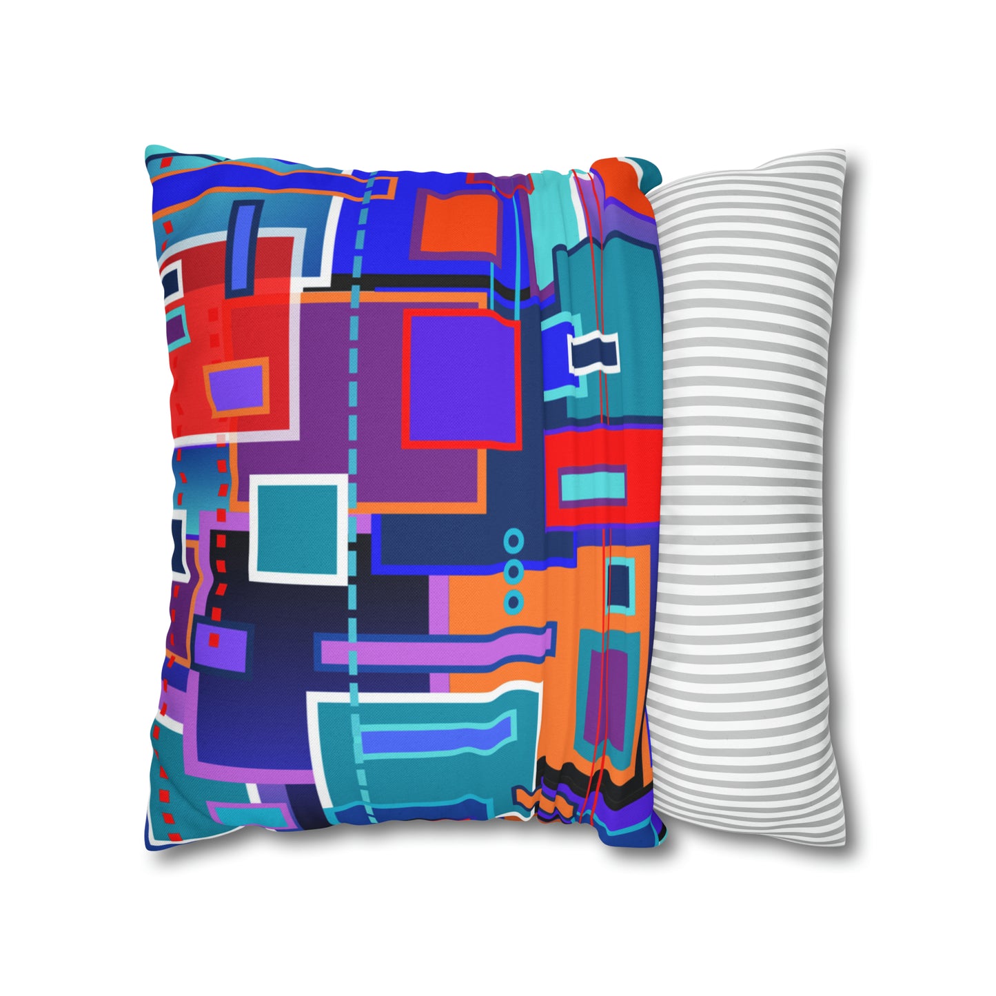 Cushion Pillow Case - No. 233 - 'Squared 1'
