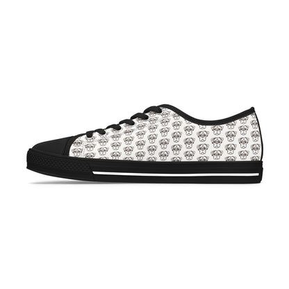Women's Low Top Sneakers - No. PUG WE
