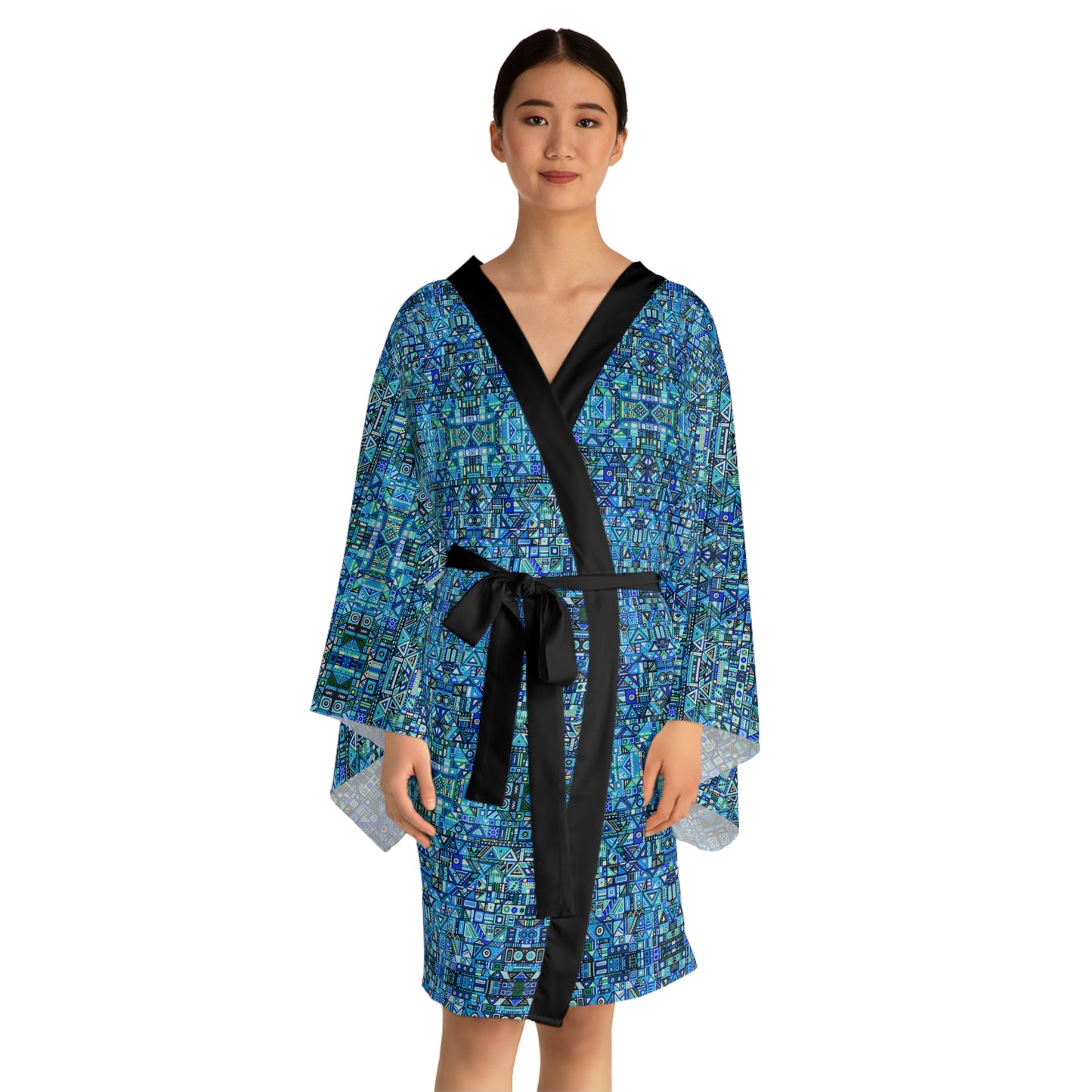 Long Sleeve Kimono Robe  - No. 313