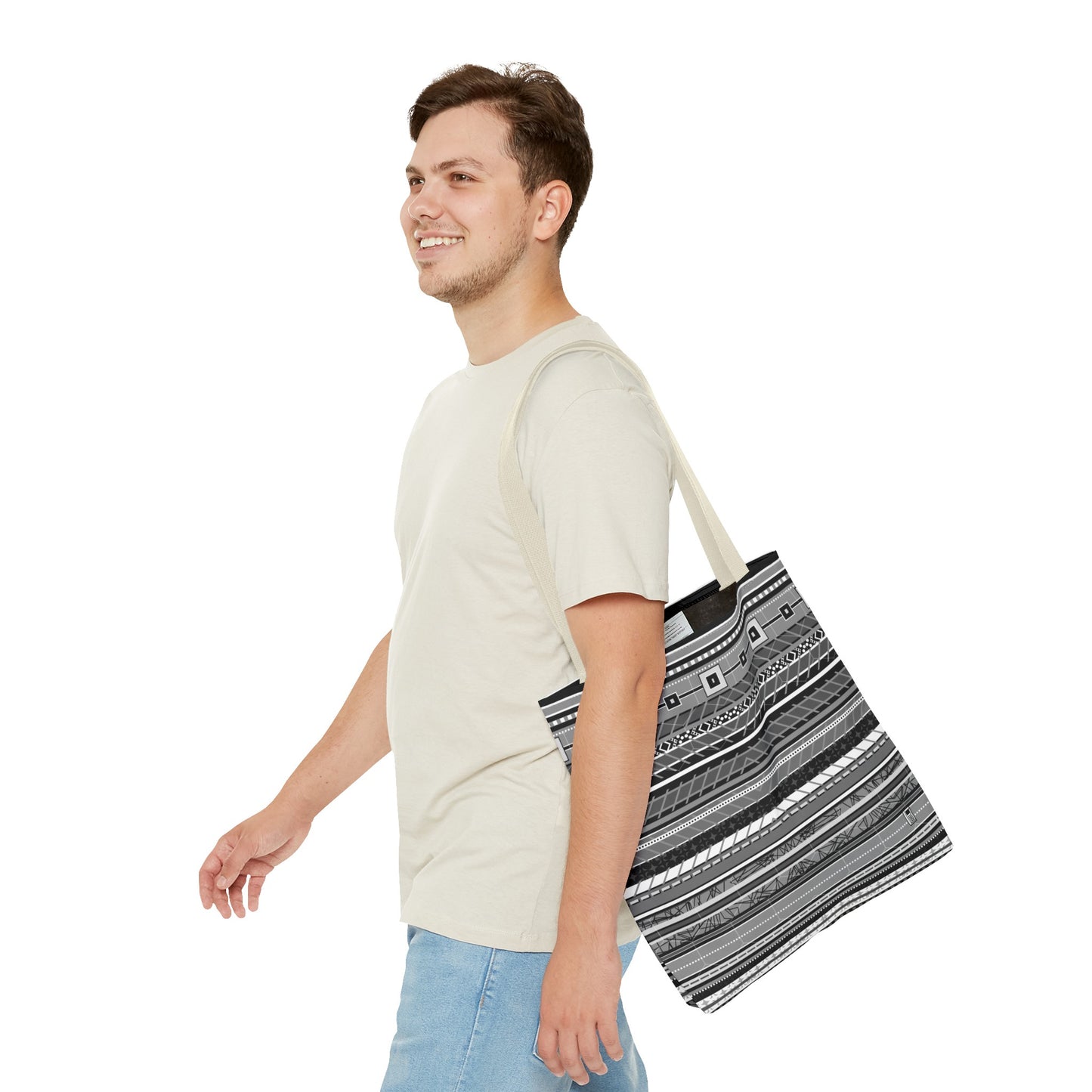 Tote Bag  - No. 298 - Stripes