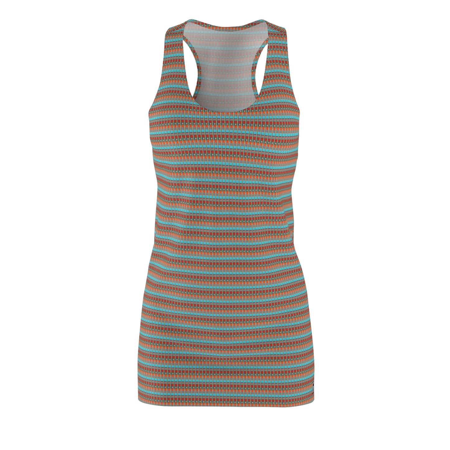 Women's Cut & Sew Racerback Dress - No. 133 - Dyslexic