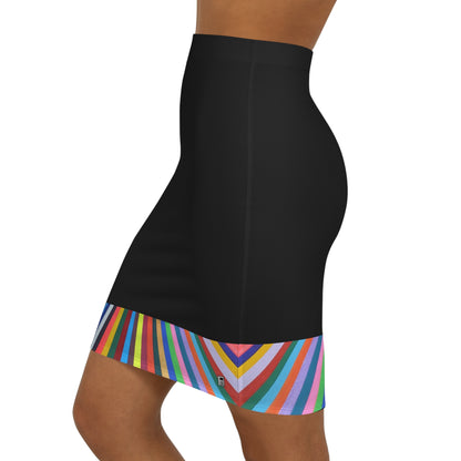 Women's Mini Skirt - No. 205 - 'Spectrum'