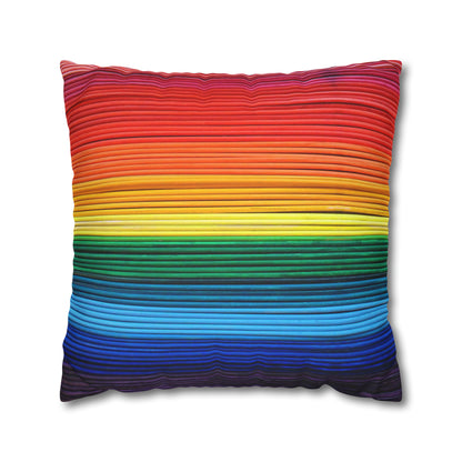 Cushion Pillow Case - No. 305 - Rainbow 'Pride'