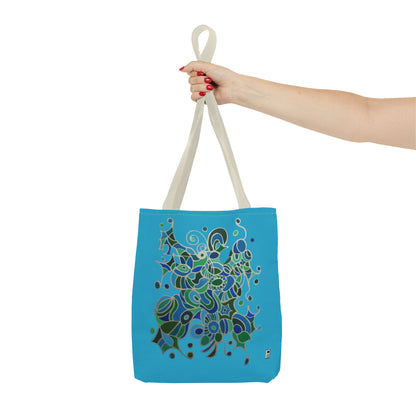 Tote Bag  - No.146 A 'Bird of Paradise' -  By Irish Artist Fiona de Lacy