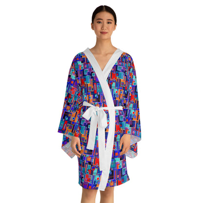 Long Sleeve Kimono Robe - No. 233