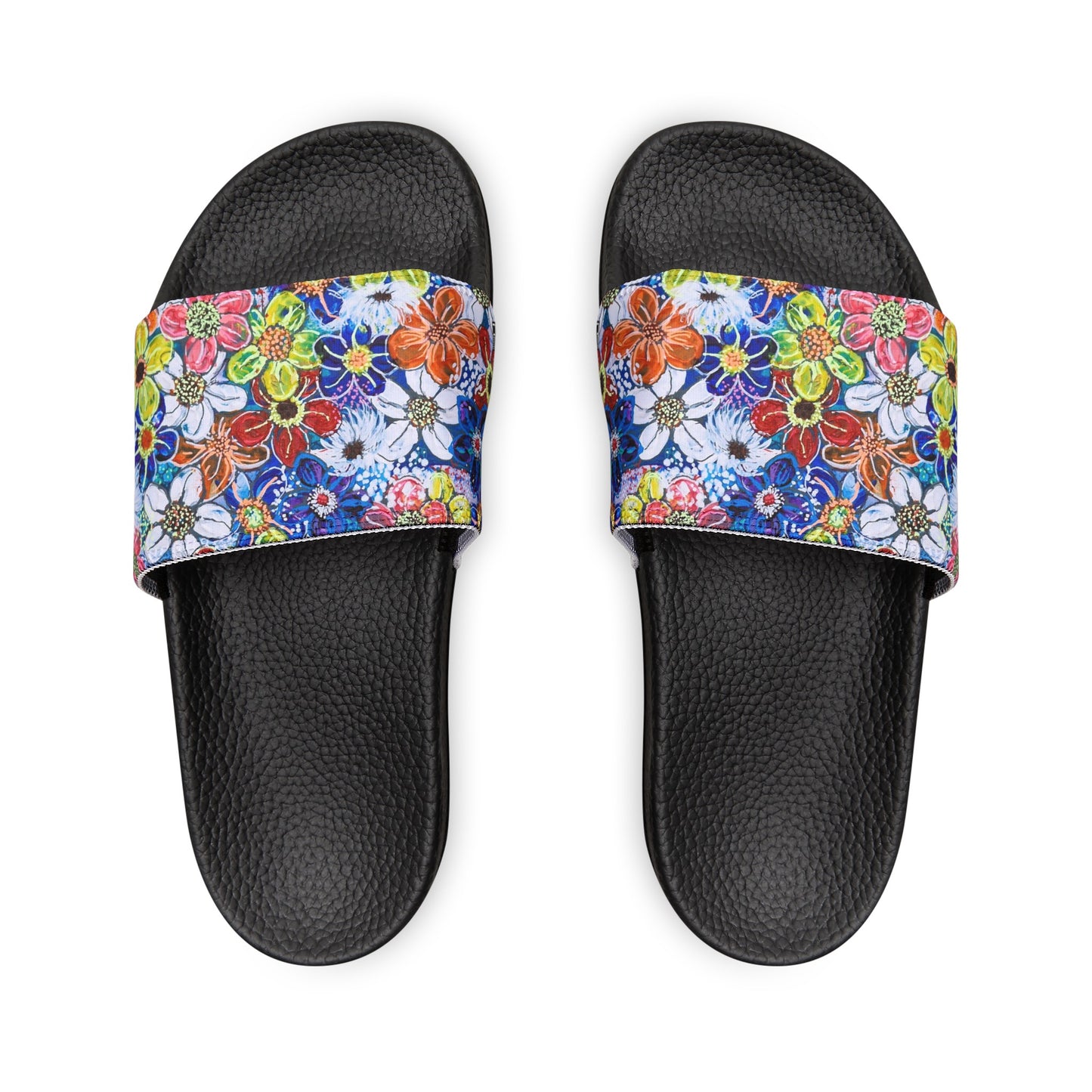 Children's Sliders - No. 240 - Flowers on Purple