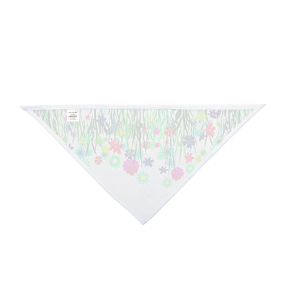 Pet Bandana - No. 301 - Flowers