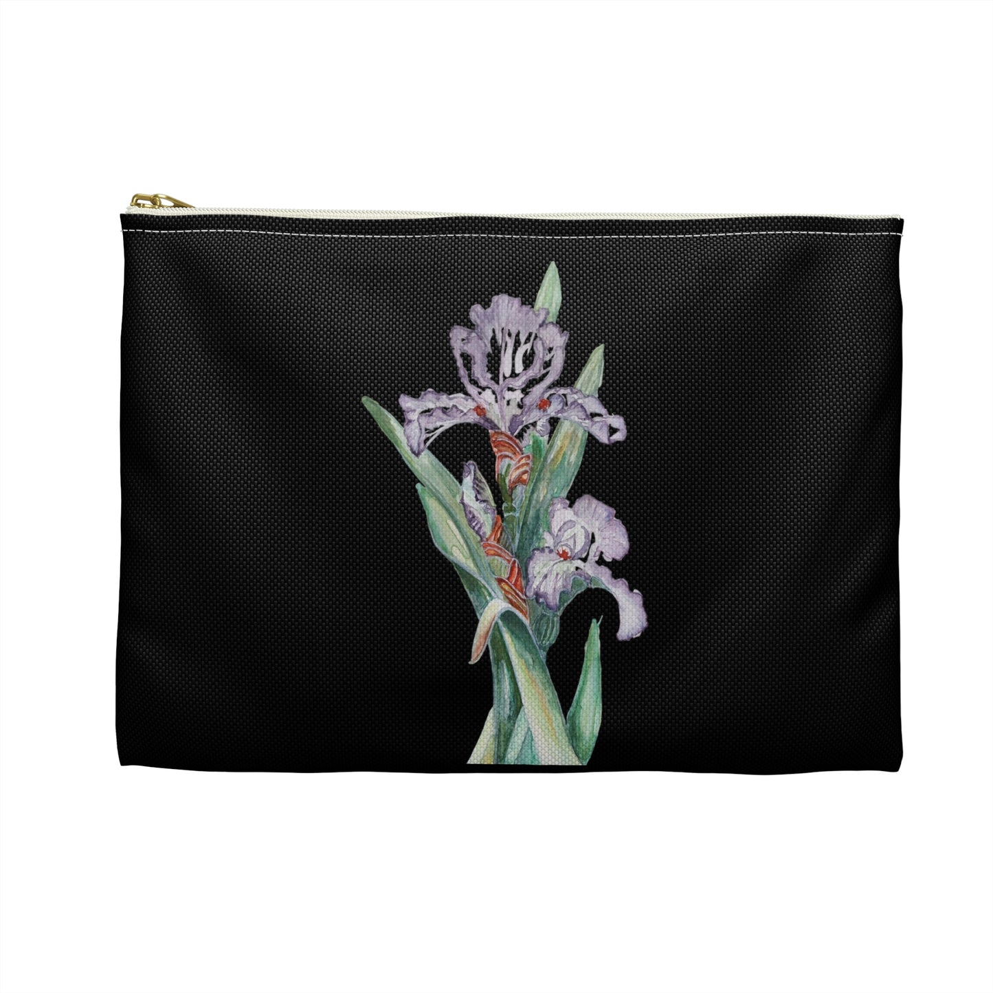 Make Up Bag - No. 272 - Purple Orchid Flower