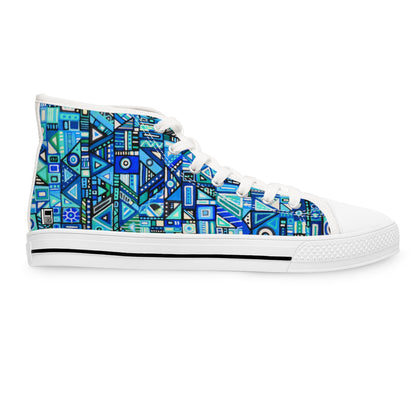 Women's High Top Sneakers - No. 313 - 'Routine'