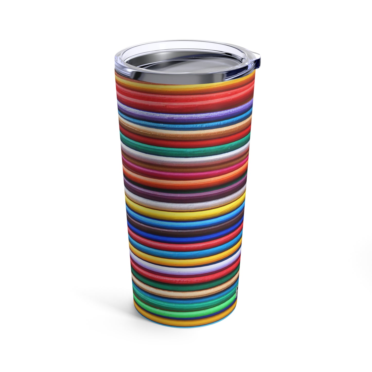 Tumbler 20oz - No.  308 Multicolour - 'Pathways A'