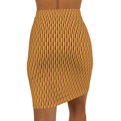 Women's Mini Skirt - No. 130 - Sunrise