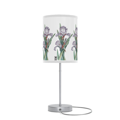 Lamp on a Stand, US|CA plug -  No. 272 - Purple & White Orchid