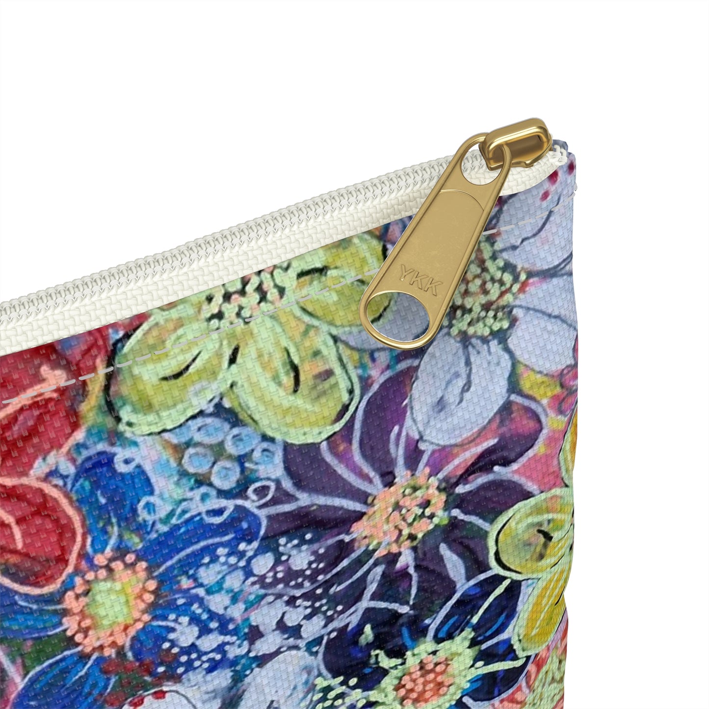 Make Up Bag - No. 241 - Flowers on Pink