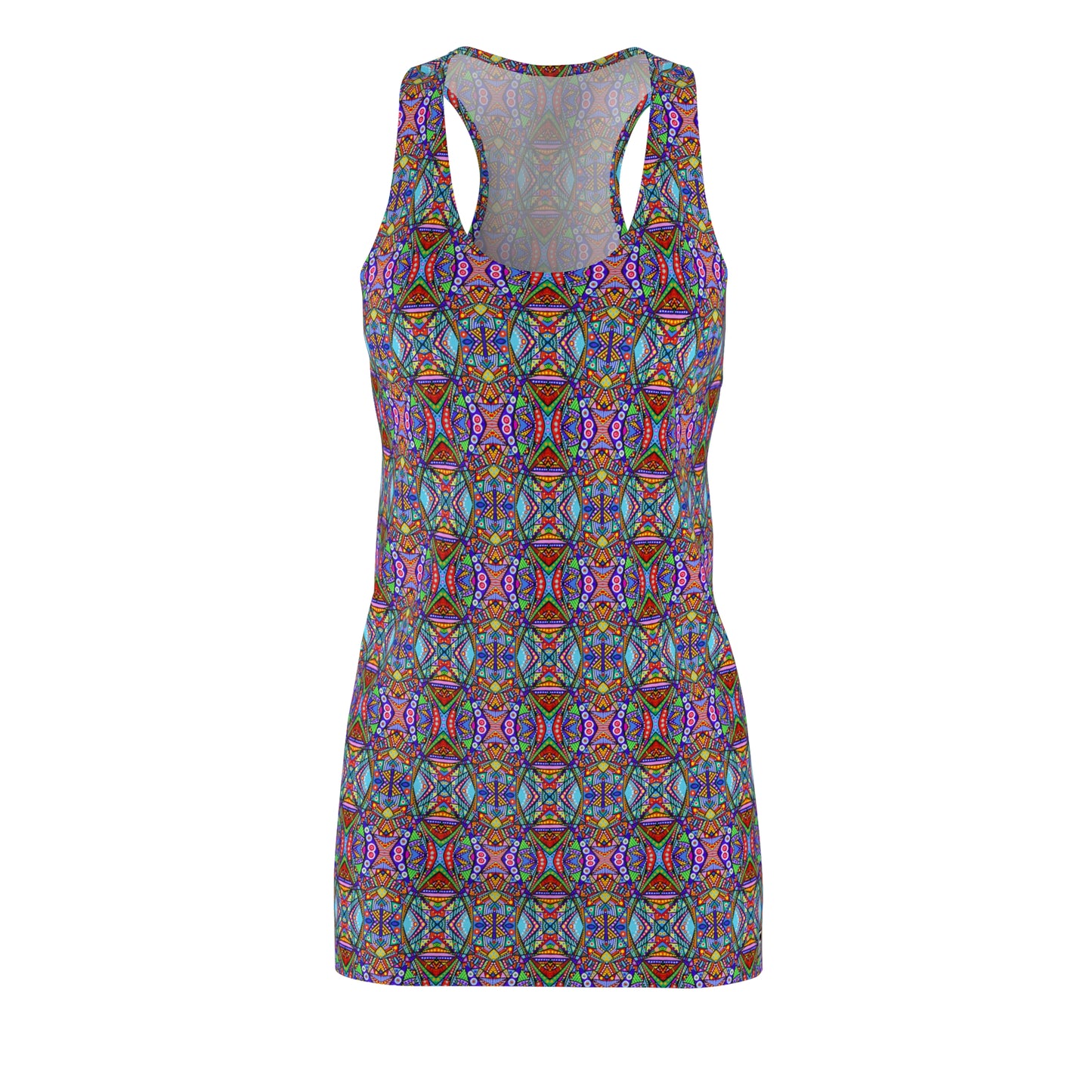 Women's Cut & Sew Racerback Dress - No. 291