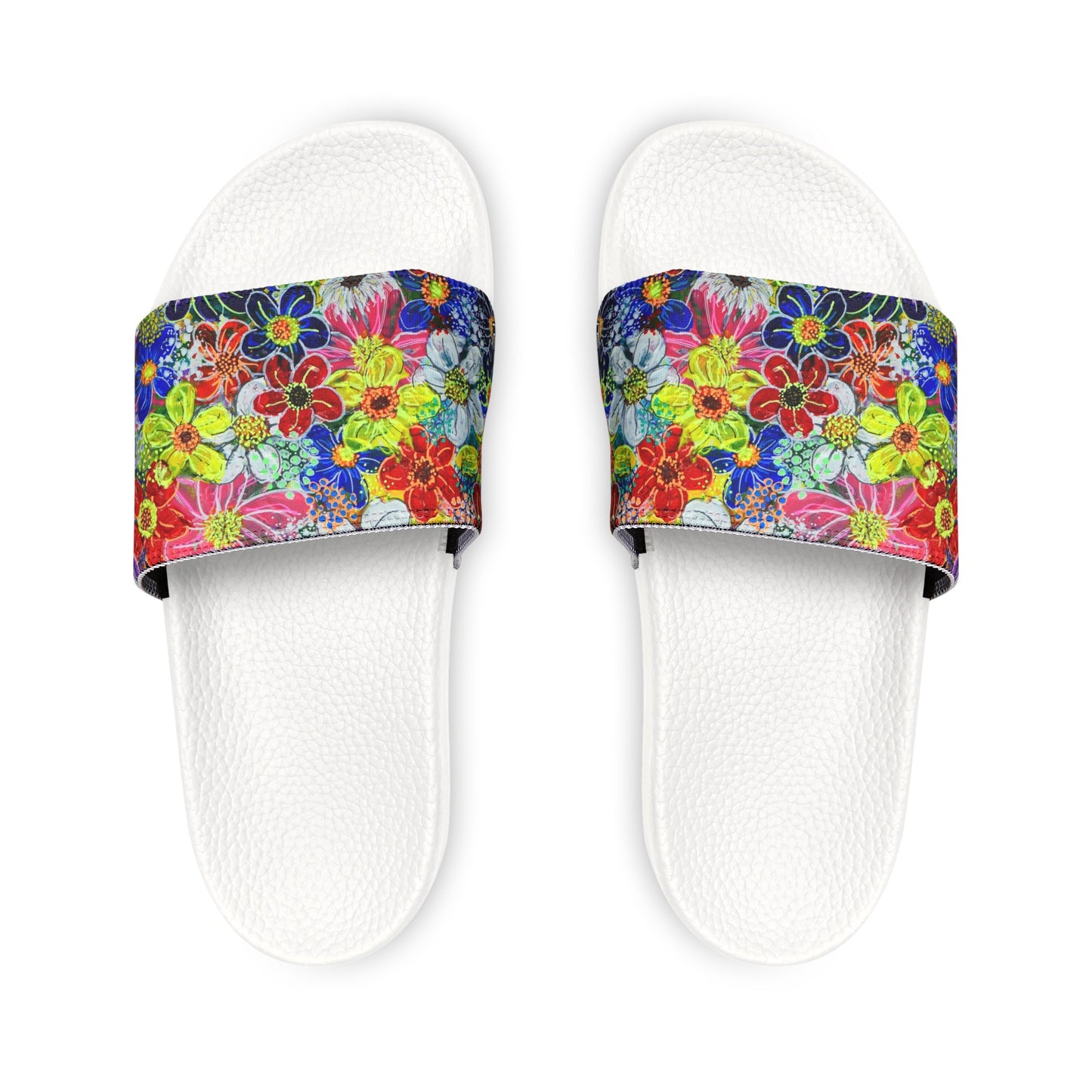 Children's Sliders - No. 241 - Flowers on Pink