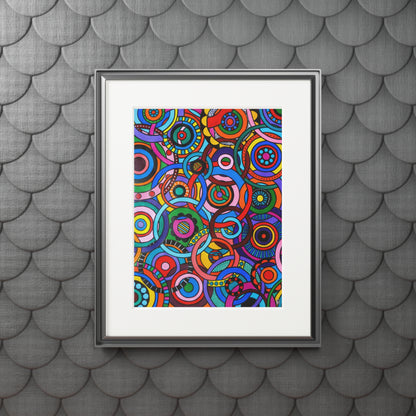 Fine Art Giclee Print (Cardboard Frame) - No. 221 - Interlinked