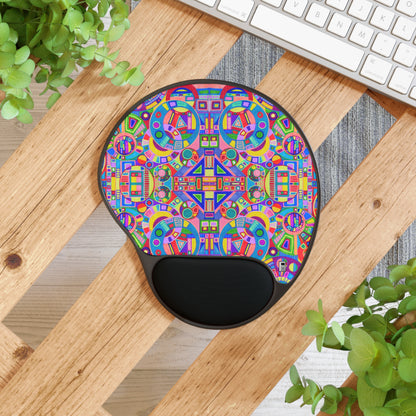 Mouse Pad With Wrist Rest - No. 261