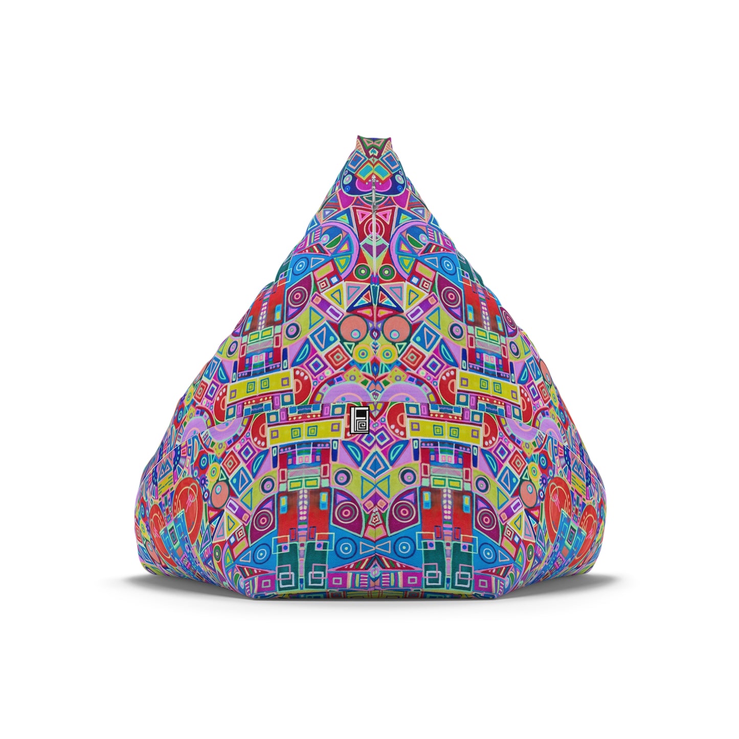 Bean Bag Chair Cover - No. 266 - Abstract