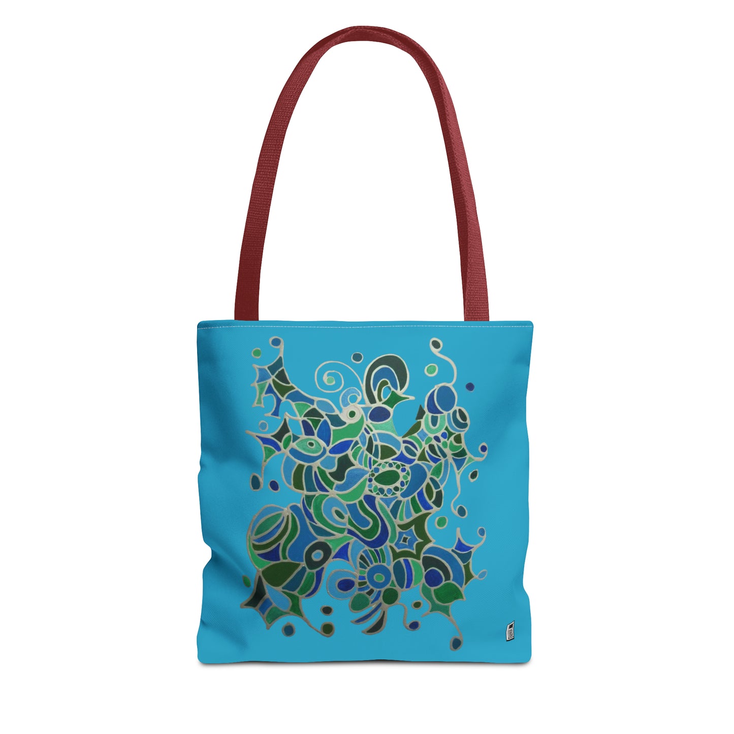 Tote Bag  - No.146 A 'Bird of Paradise' -  By Irish Artist Fiona de Lacy