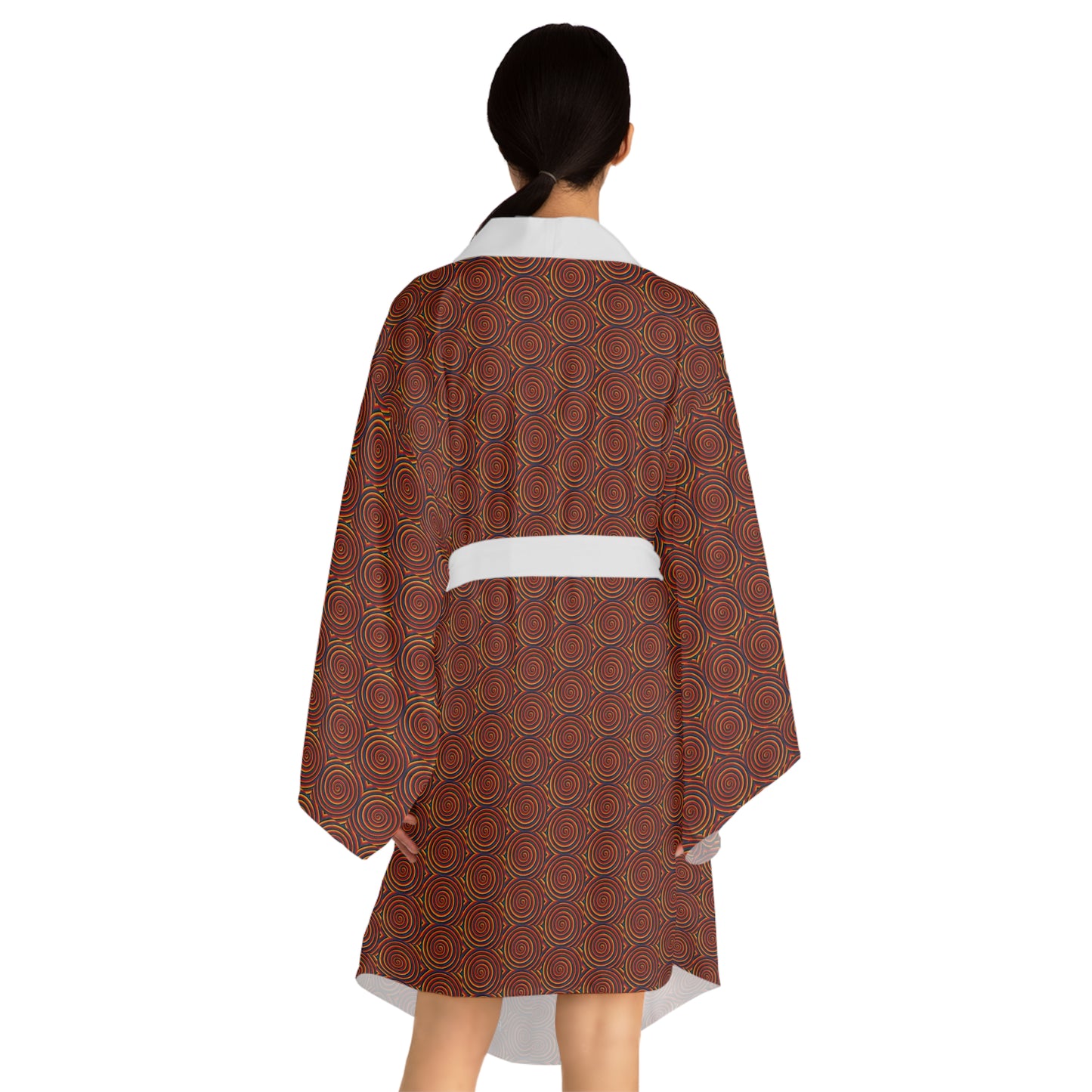 Long Sleeve Kimono Robe - No. 144 - Dizzy