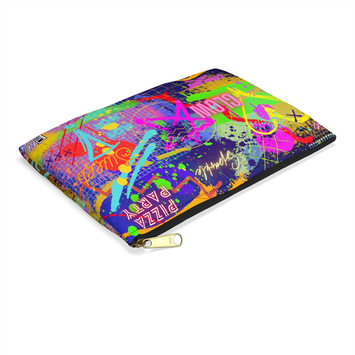 Make Up Bag - No. 232 - Pizza Party Graffiti