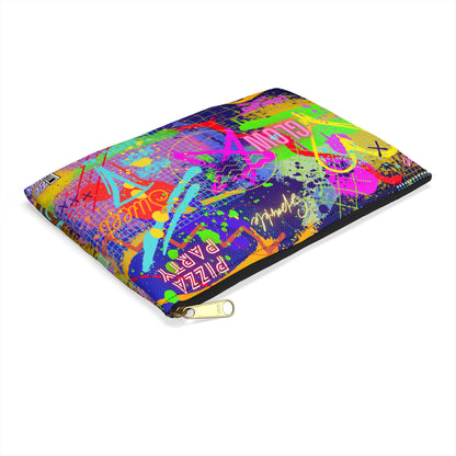Make Up Bag - No. 232 - Pizza Party Graffiti