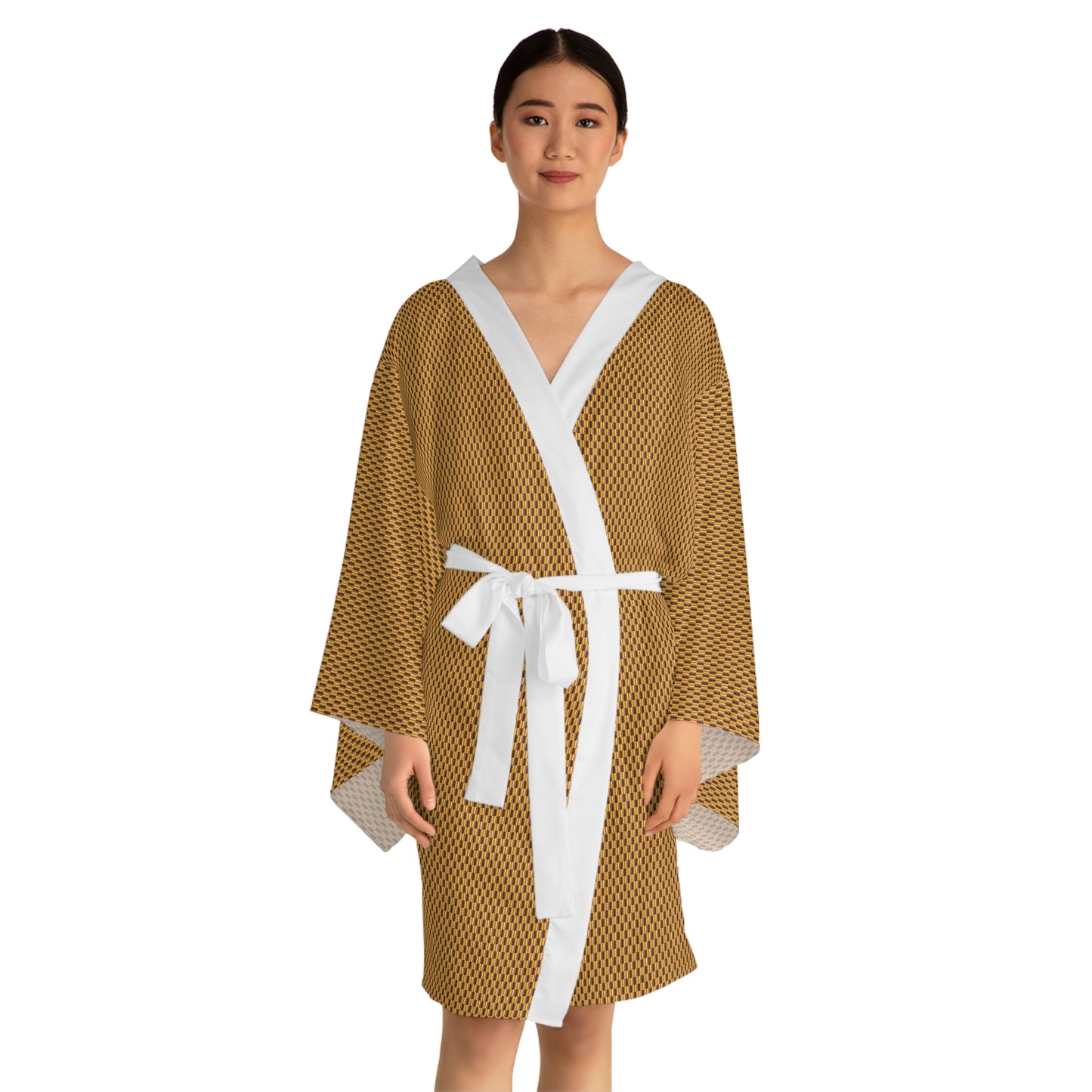 Long Sleeve Kimono Robe - No. 130