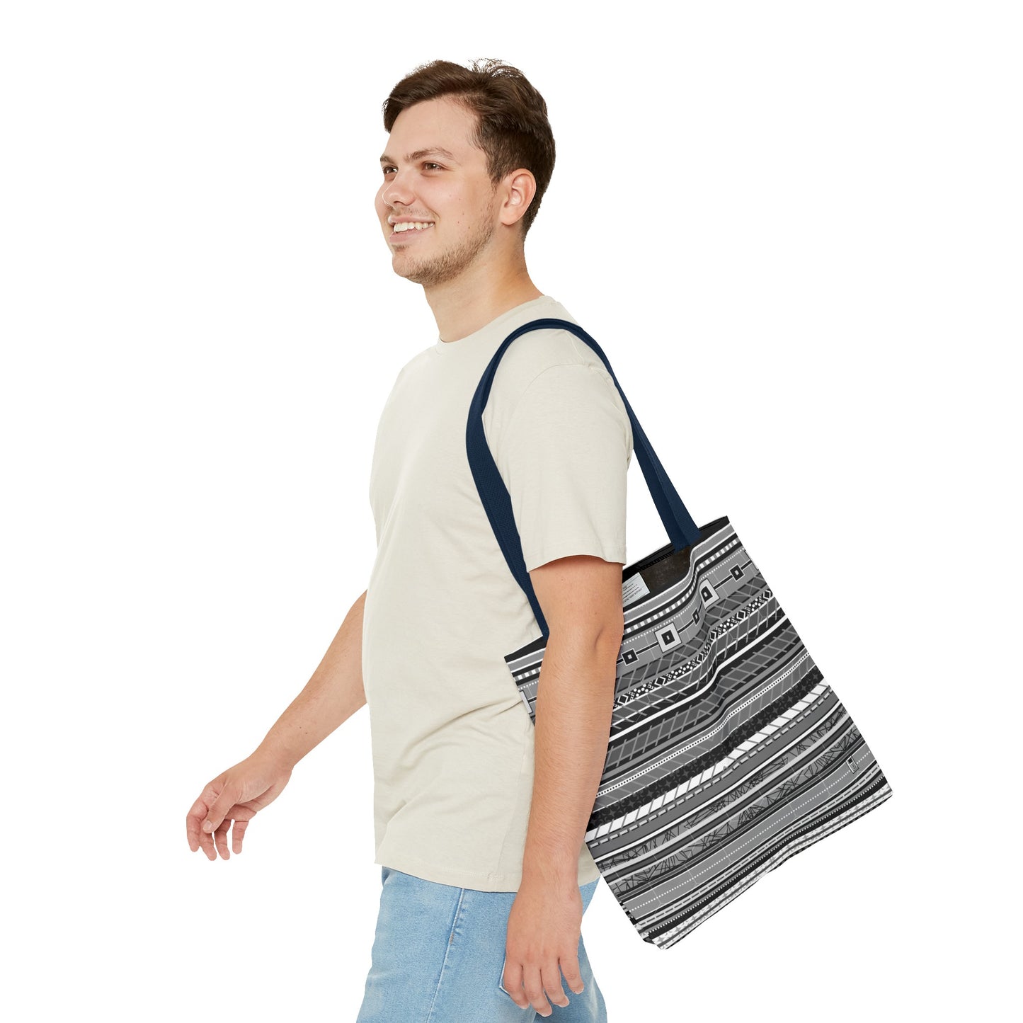 Tote Bag  - No. 298 - Stripes