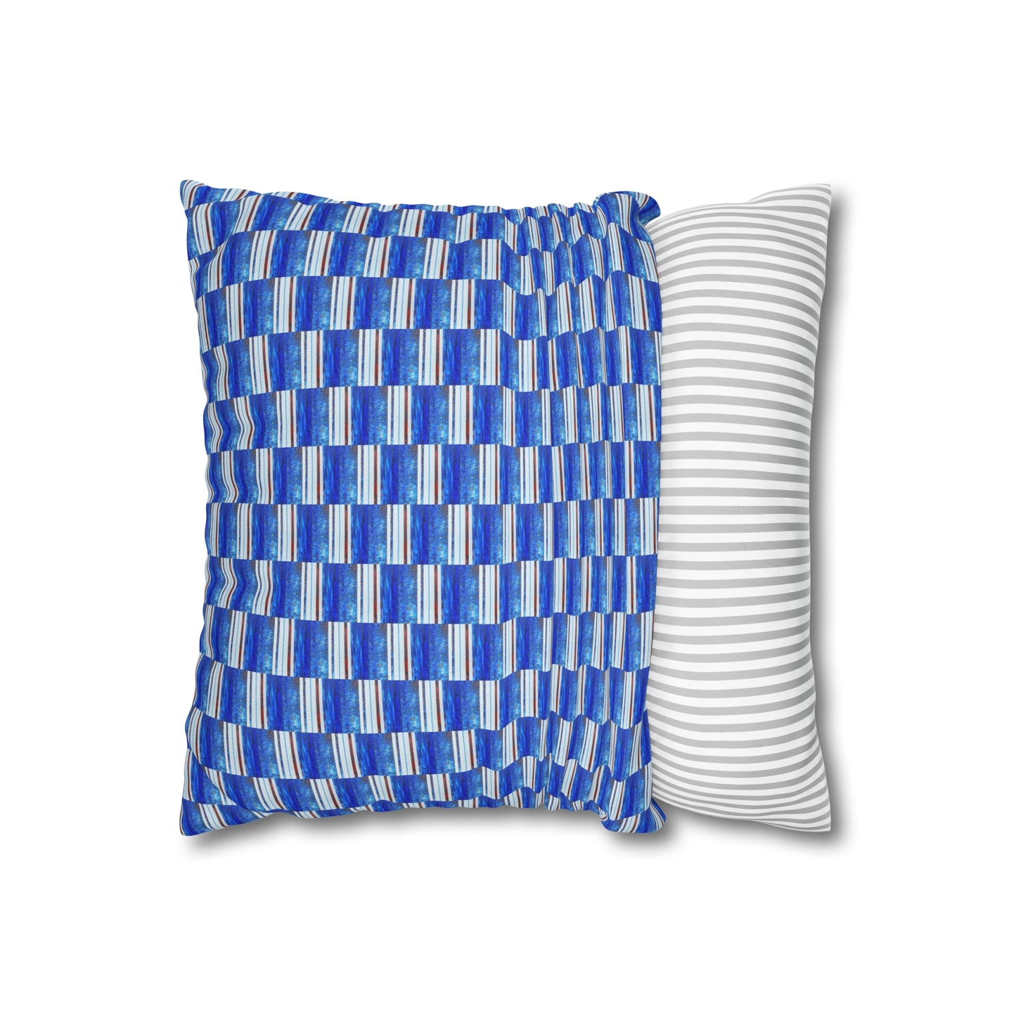 Cushion Pillow Case - No. 140 -  'Thin Blue Line'