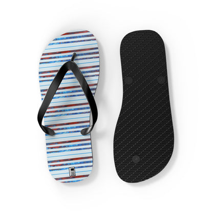 Men's Flip Flops - No. 140 - Thin Blue Line