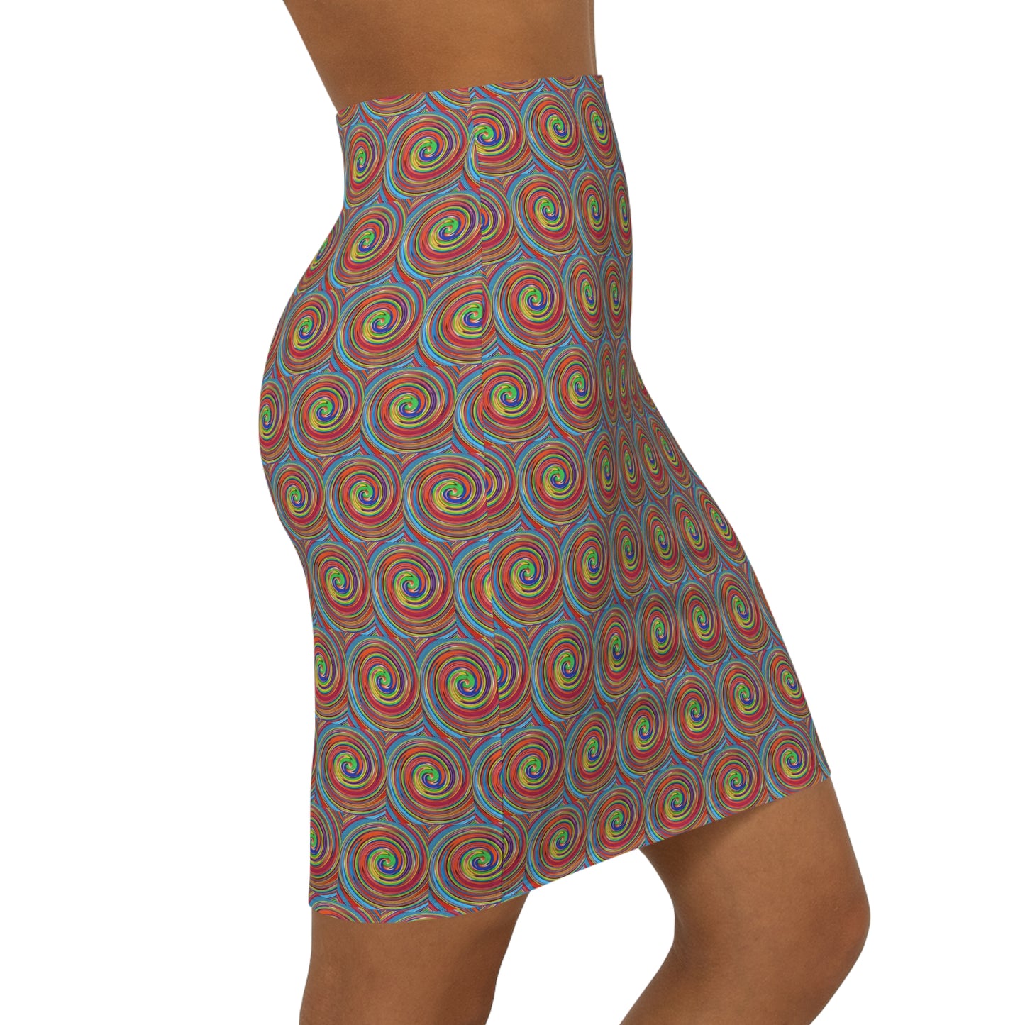 Women's Mini Skirt - No. 302 - Swirl