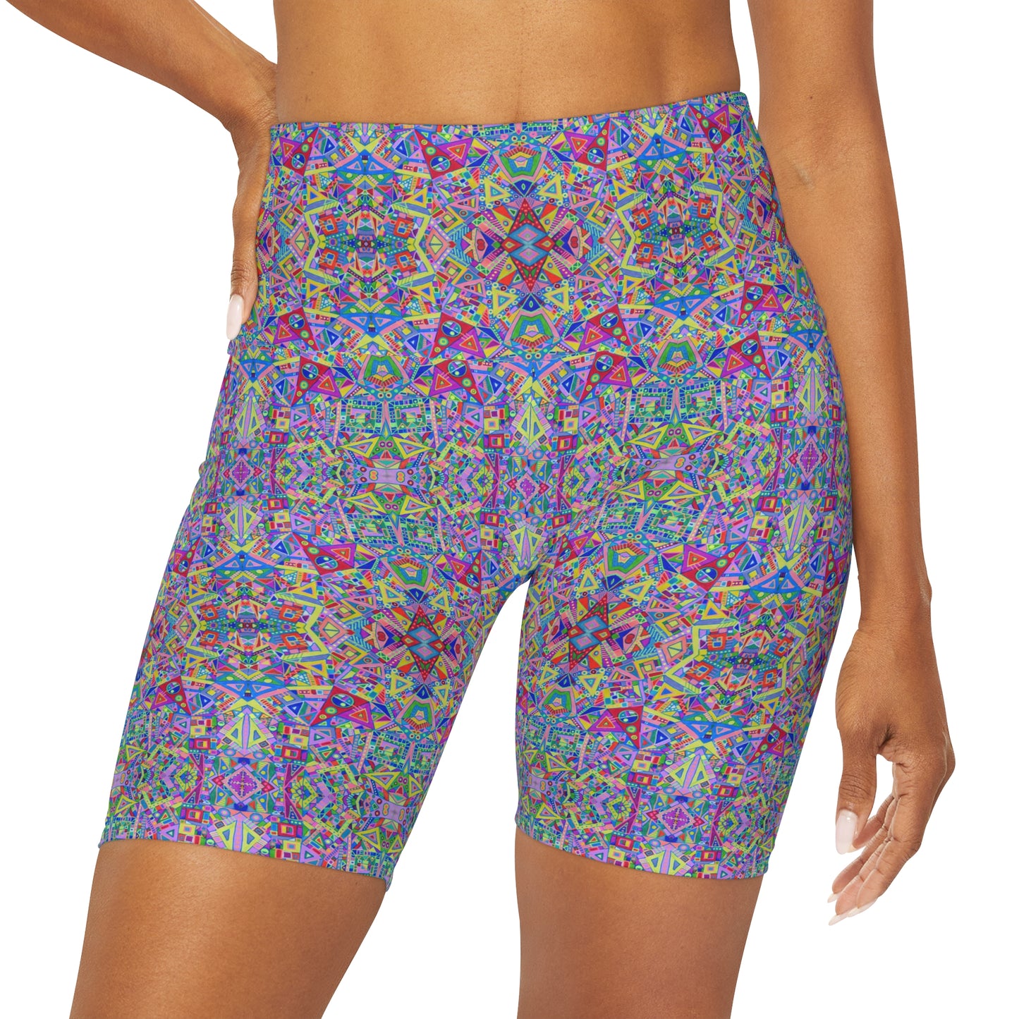 High Waisted Yoga Shorts - No. 256